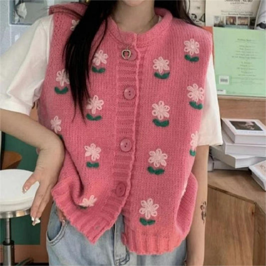 Knitted Vest For Women